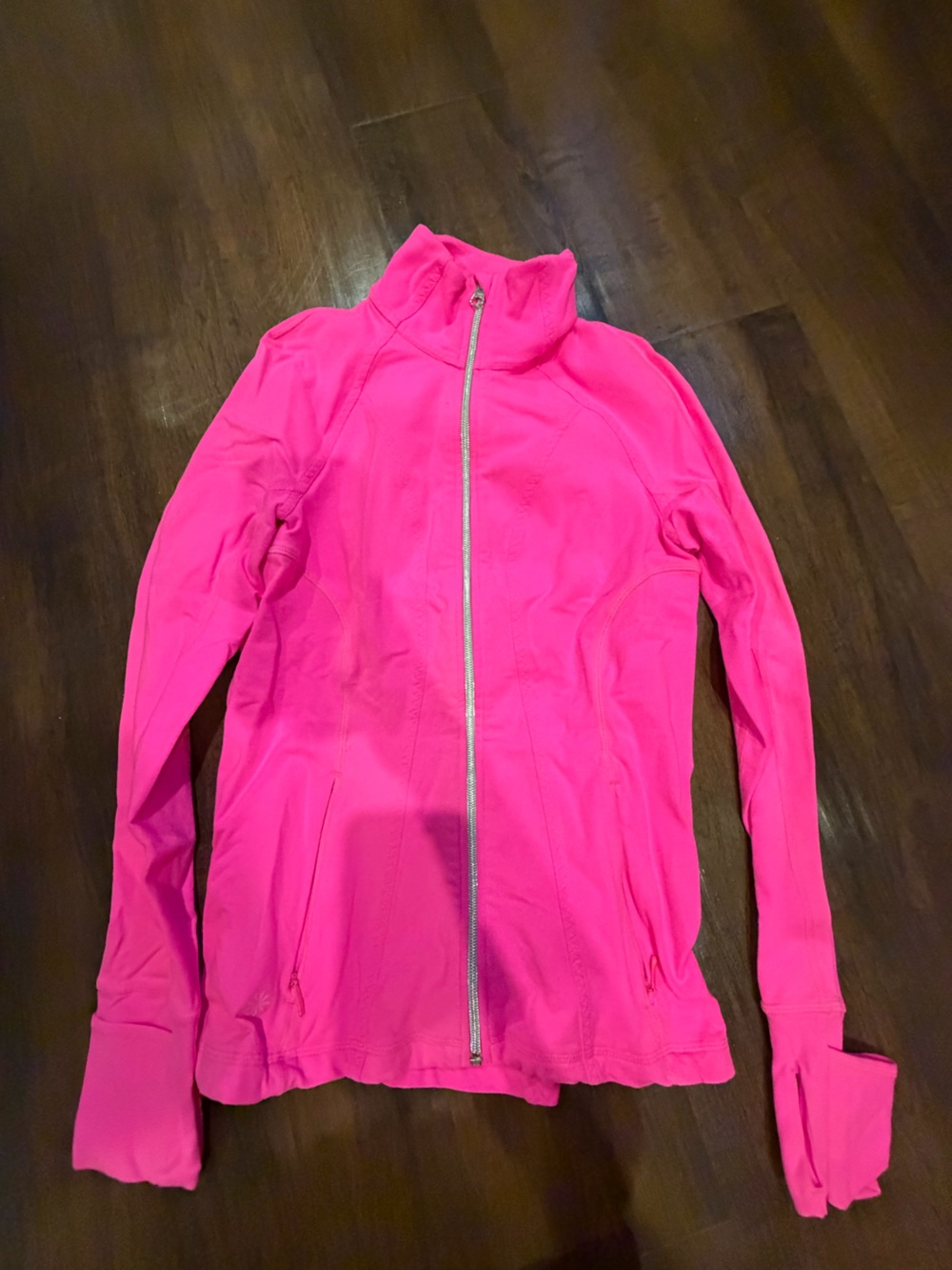 Athleta Hot Pink Full-Zip Jacket